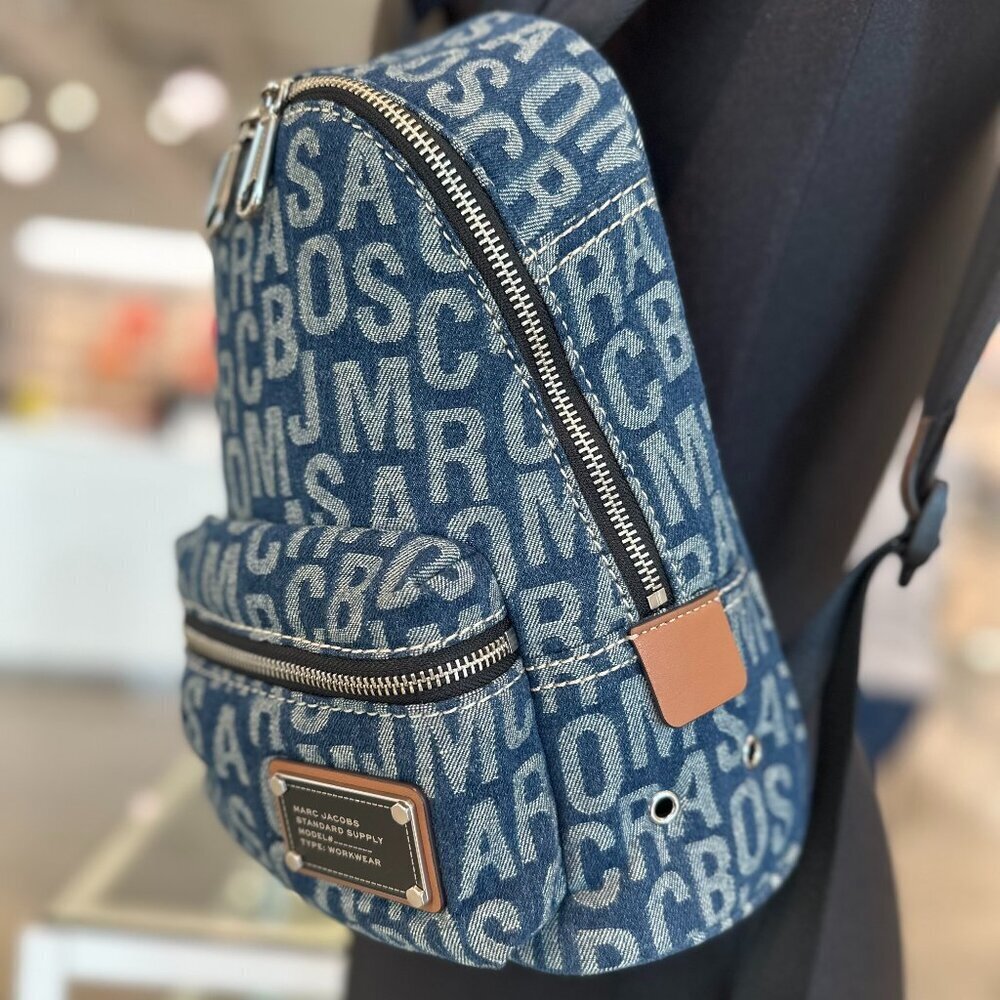 Marc Jacobs Denim Backpack EUC